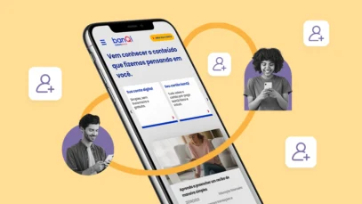 Case banQi: crescimento de 277% de novos usuários